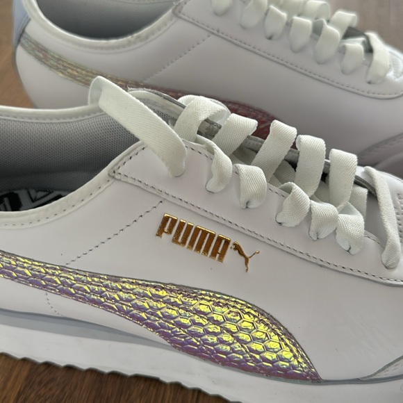 Puma Roma Amor Metallic Women’s Sneakers - Picture 7 of 9